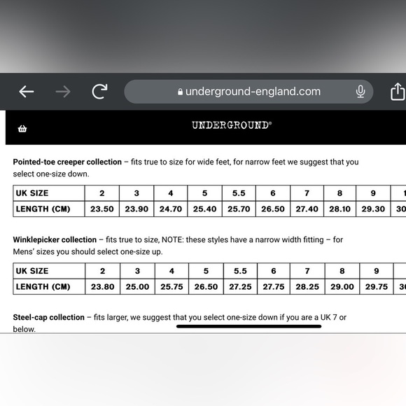 NEW Underground England Creeper Dress Shoe sz US 8 UK 7 - Picture 15 of 16